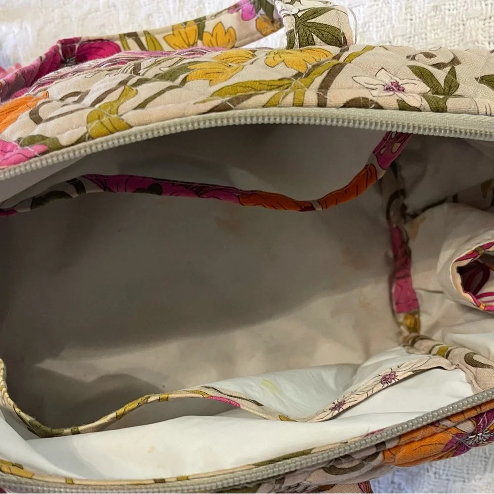 Vera Bradley Floral Multi-Color‎ Women's Cosmetic Bag~